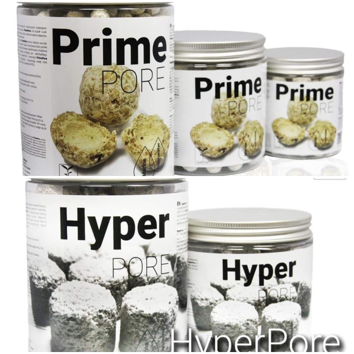 1L each of Hyper and Prime Pore